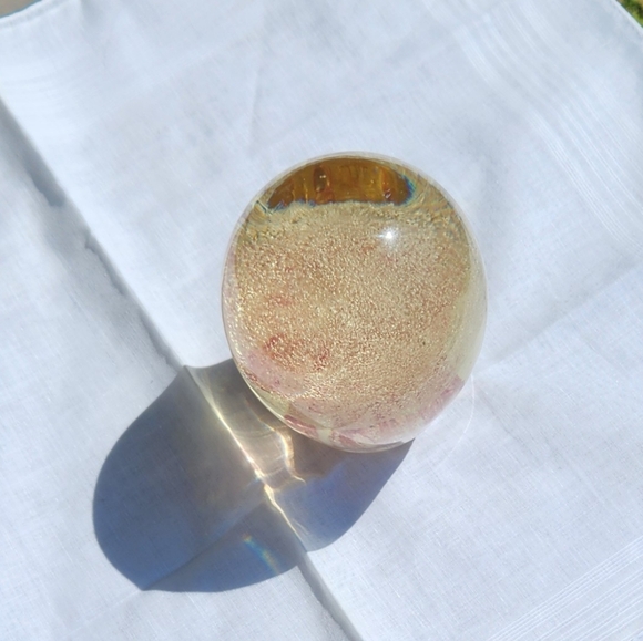 Jellyfish Glass Paperweight Decoration - Picture 11 of 16